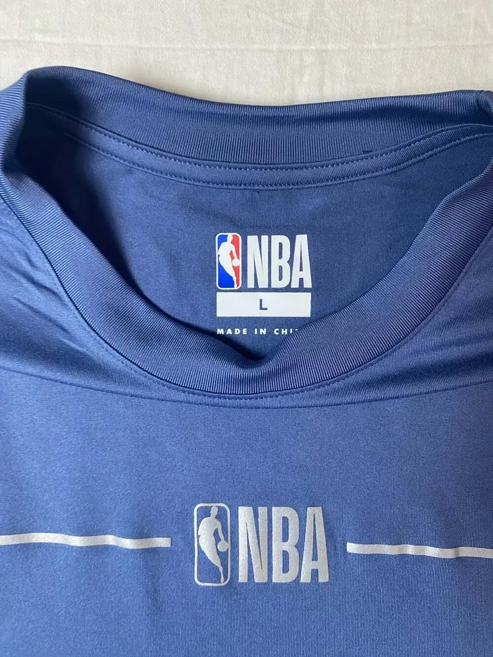 NBA Men's Boxy Fit Sleeveless Tank Top, Blue, Size L (1315)